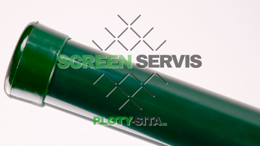 54741-sloupek kruhovy zeleny 48